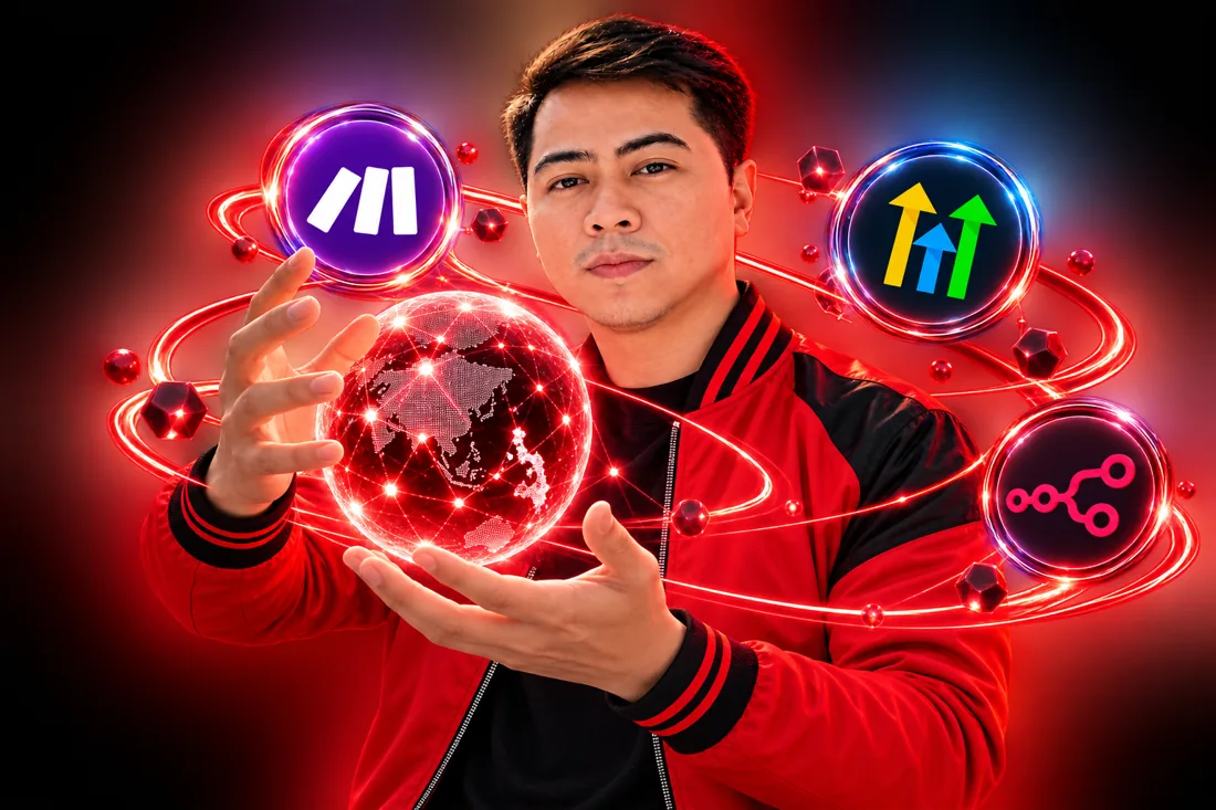 Bob Ruzzle Castro in a red and black jacket